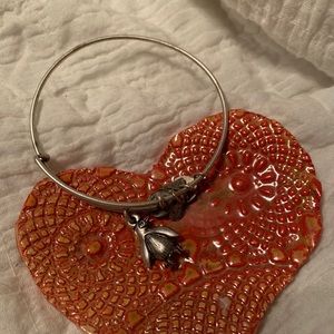 Alex and Ani Silver Penguin Bangle [DISCONTINUED]